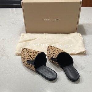 Jenni Kayne camel hair slides